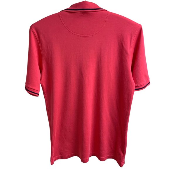 Brazilian BROOKSGOLD Amaranth Interlock Pima Classic Polo - Picture 6 of 13